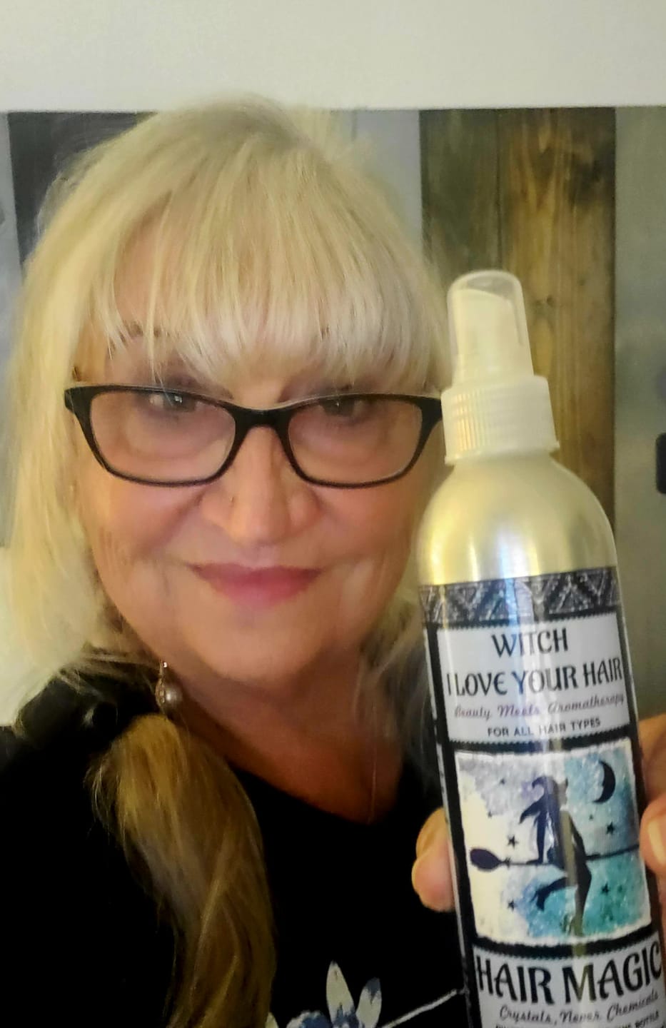 Customer photo review of Witch I Love Your Hair - Hair Mist