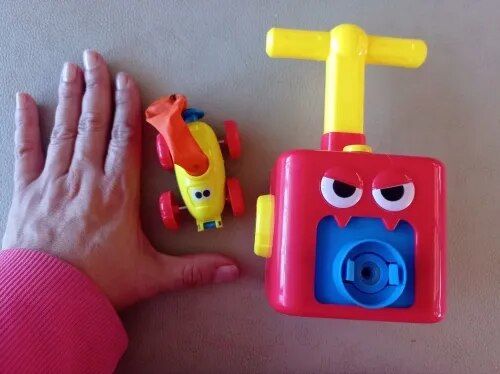 Customer photo review of Kletshuts™ BalloonCar - Ballonkaster Bil Legetøjssæt