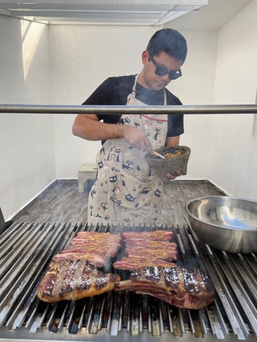 Customer photo review of Porterhouse Steak Corte Grueso