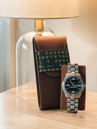 Customer photo review of Travel Pouch and Challenge Coin