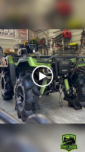Customer video review of Honda Rancher IRS & Rubicon Full System APX
