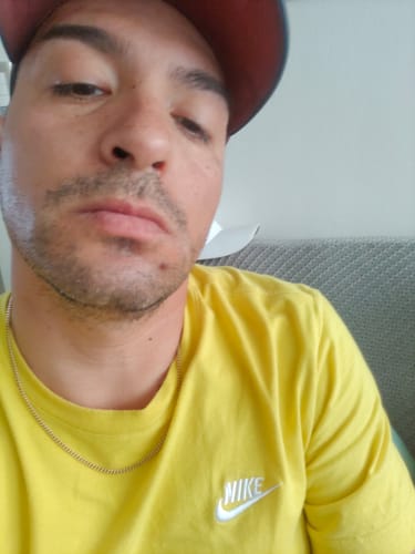 Reseña con foto de un cliente sobre Cadena Miami Cuban Oro 3mm