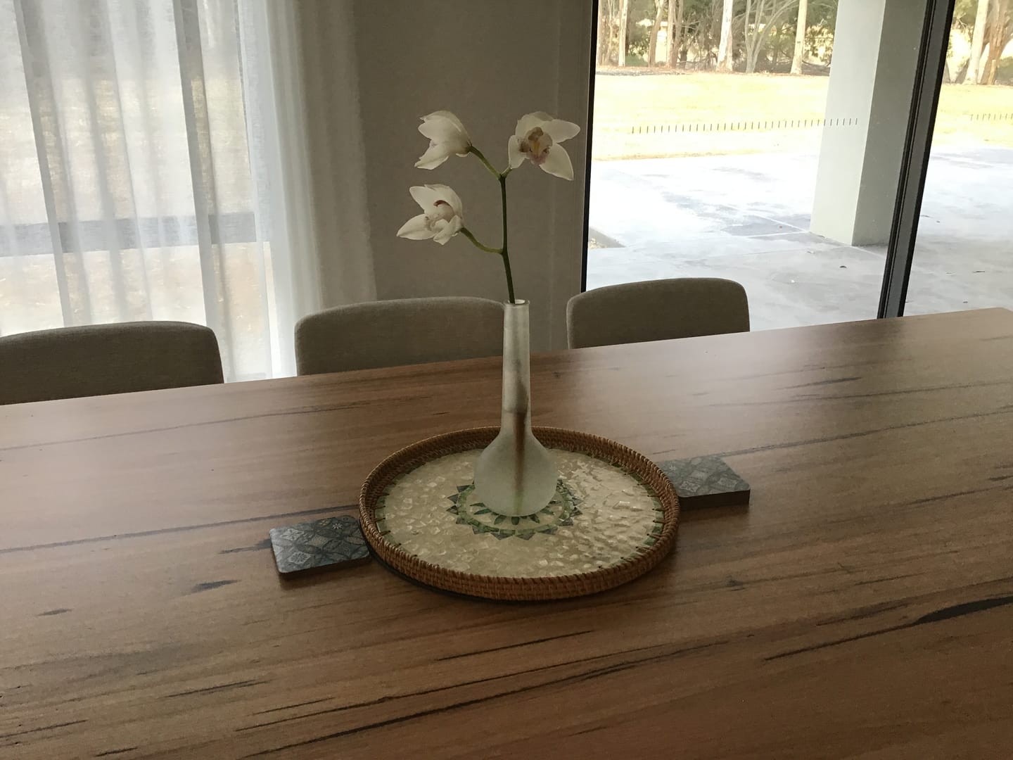 Customer photo review of Oasis Rattan Tray