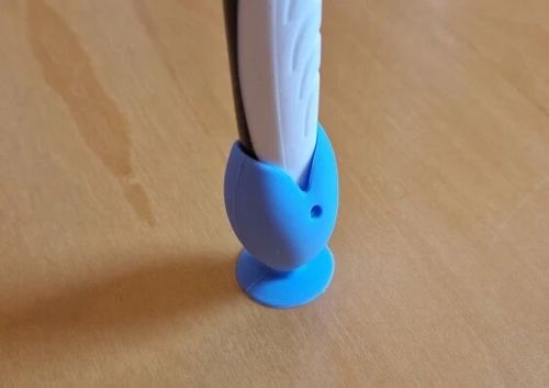 Customer photo review of Globetrek° ToothBrushCap - Sødt Tandbørstebetræk Hætte Stativ