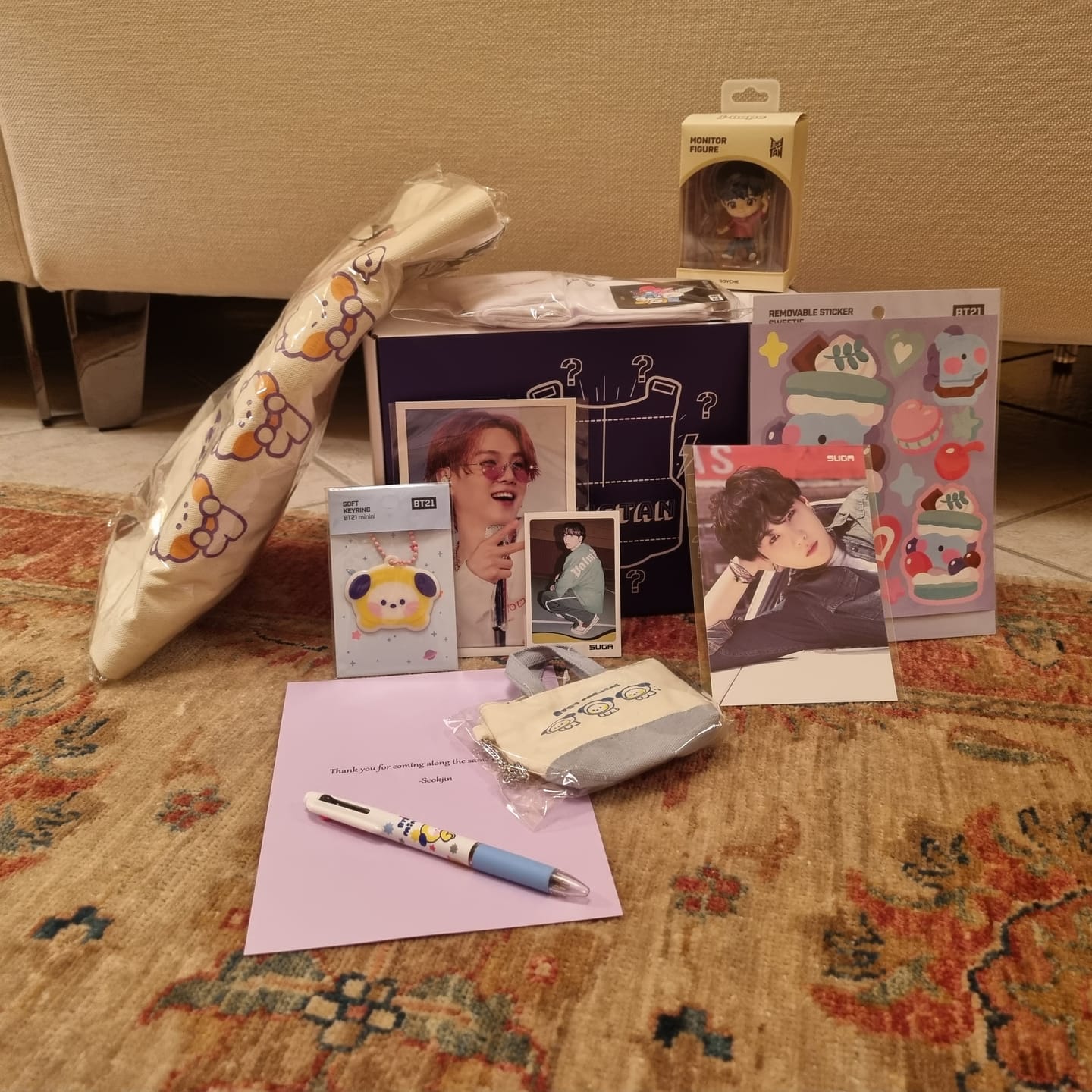 Customer photo review of BTS MYSTERY RANDOM BOX [RENEWAL VERSION]