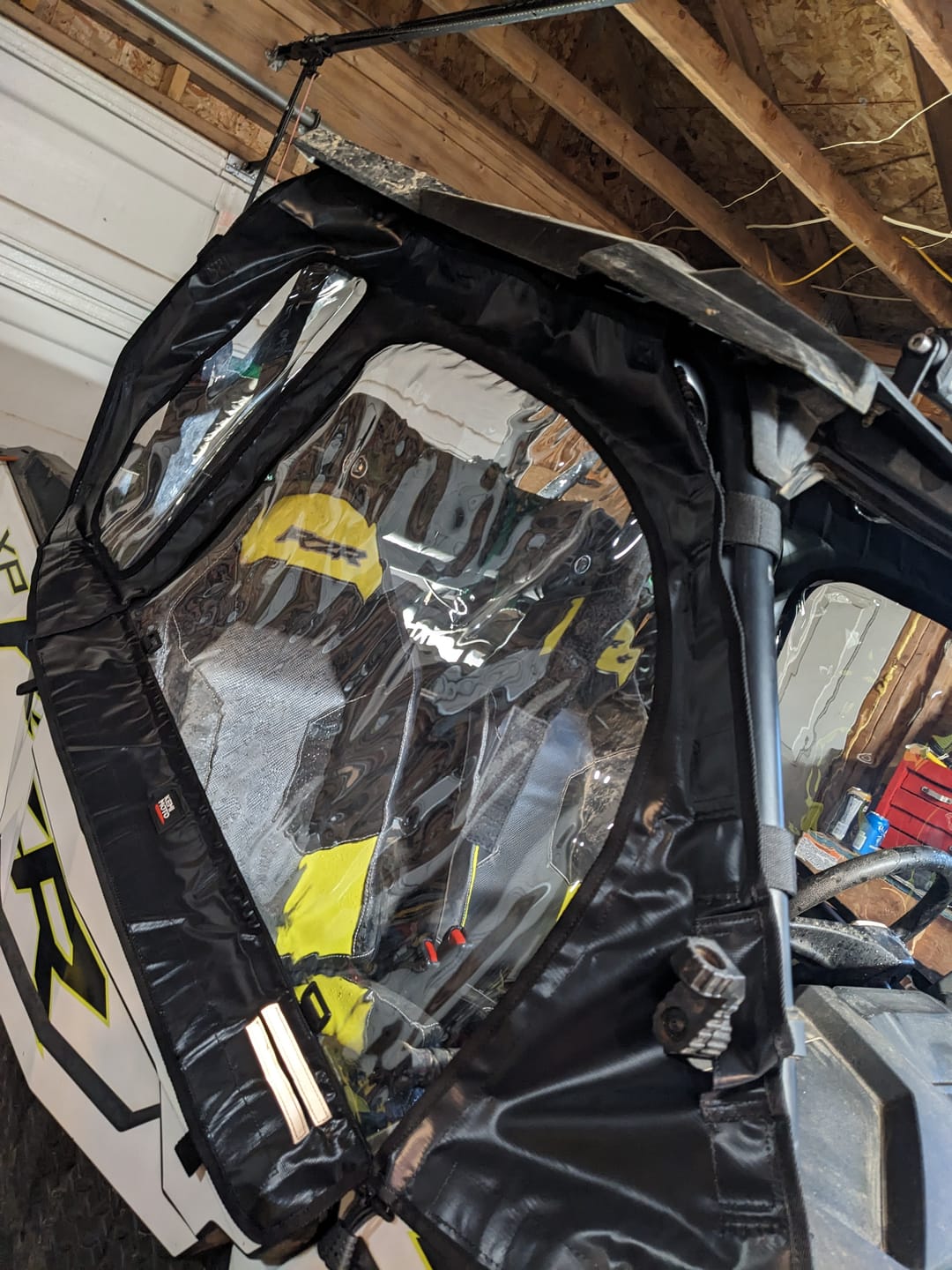Customer photo review of Soft Upper Door Cab Enclosure Set for Polaris RZR XP 1000 2014-2023
