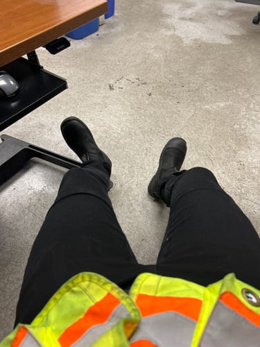 Customer photo review of FX-1 Flex Jeans Black V2