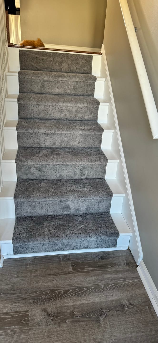 Customer photo review of Stair Runner Samples