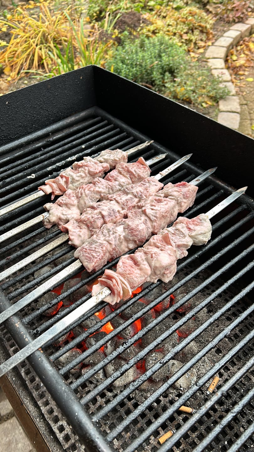 Customer photo review of Rinder-Schaschlik Original – zart & kräftig | mySchaschlik