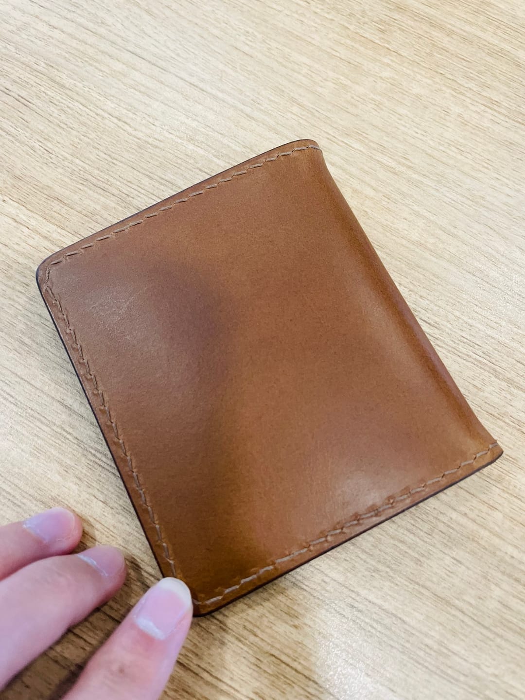 Customer photo review of The Bi-fold Wallet