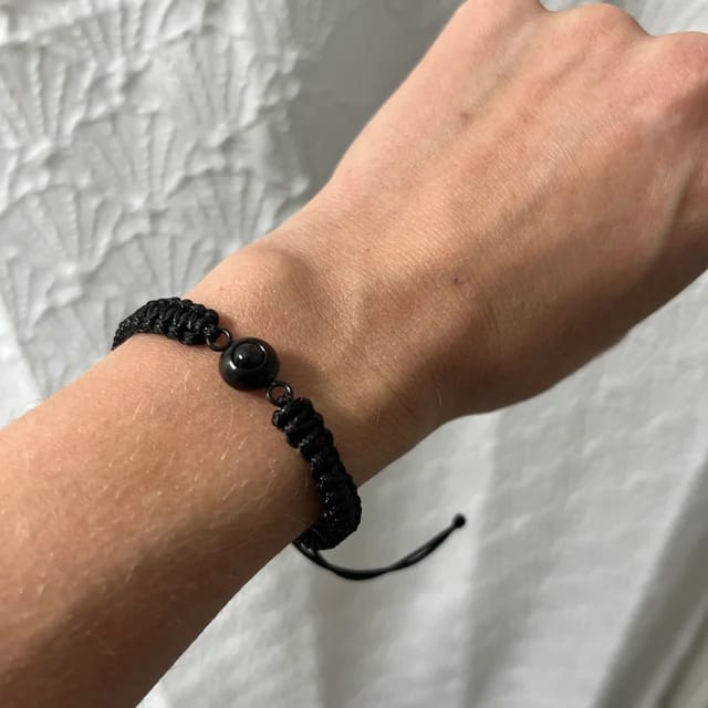 Customer photo review of Personalisiertes Fotoarmband | Fotoprojektion