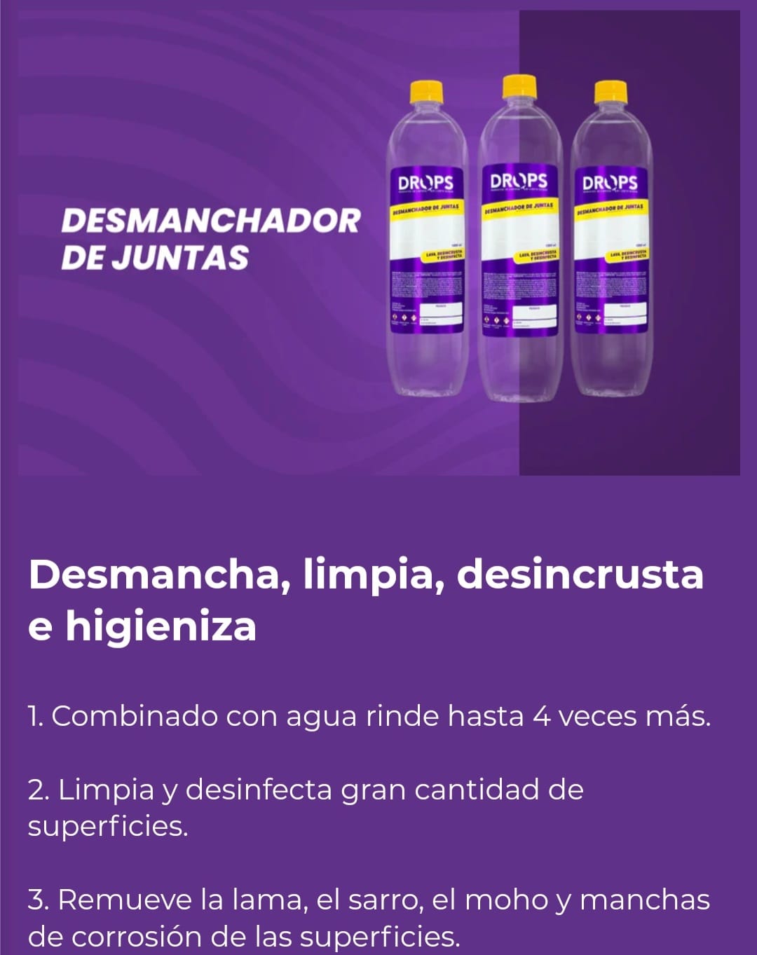 Customer photo review of Limpia juntas multiusos 1000ml