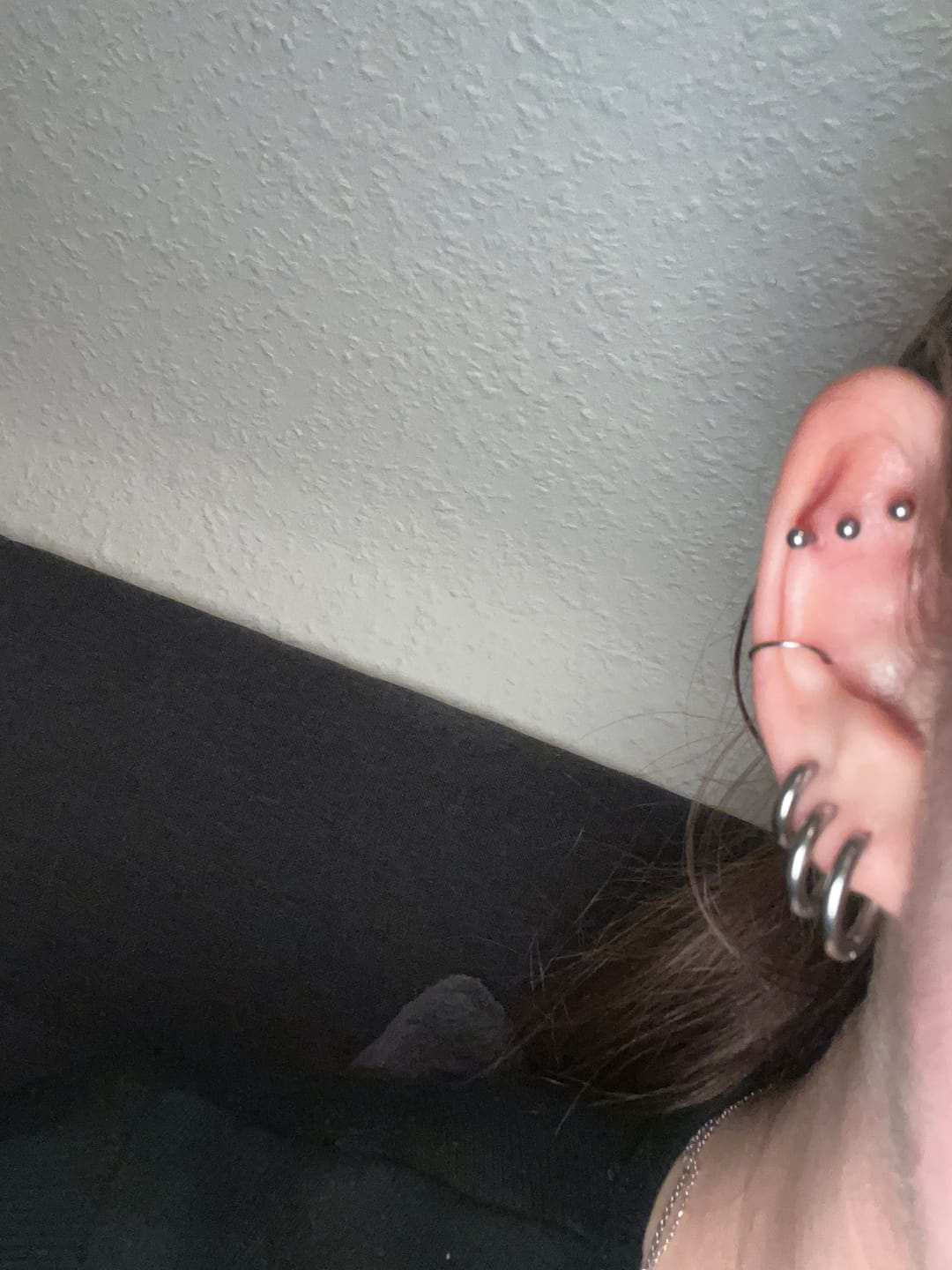 Customer photo review of Simple Set Ohrringe | 18K vergoldet