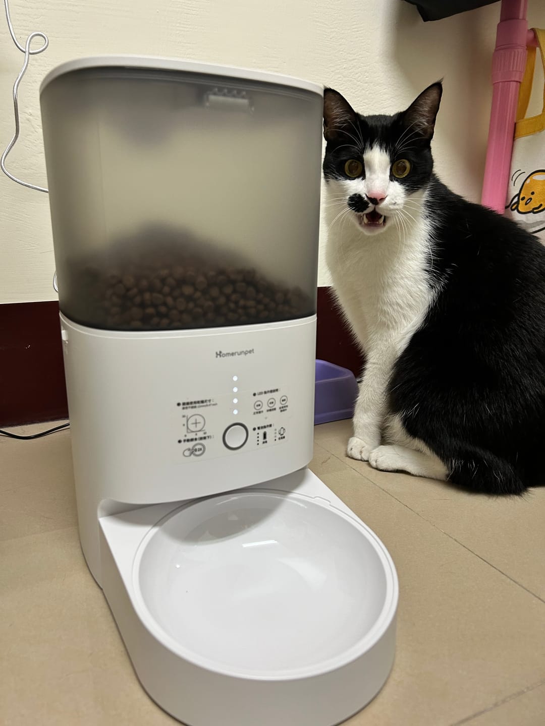 Customer photo review of Homerunpet霍曼智能寵物餵食器