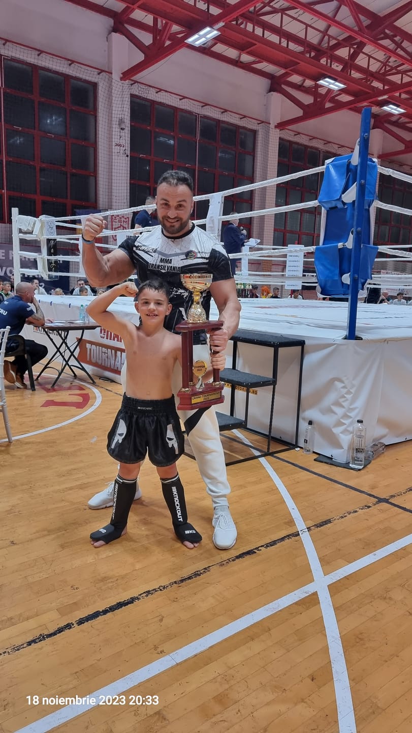 Customer photo review of Tibiere Kickbox Knockout Ciorap Copii Mici