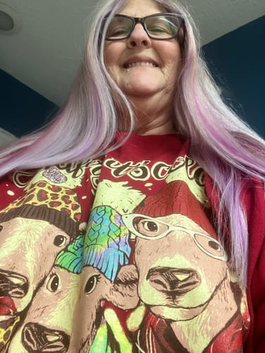 Customer photo review of Heifer It's Cold Outside - Interactive