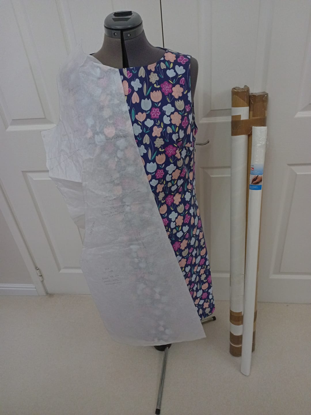 Customer photo review of Prym Dressmakers Pattern Tracing Paper