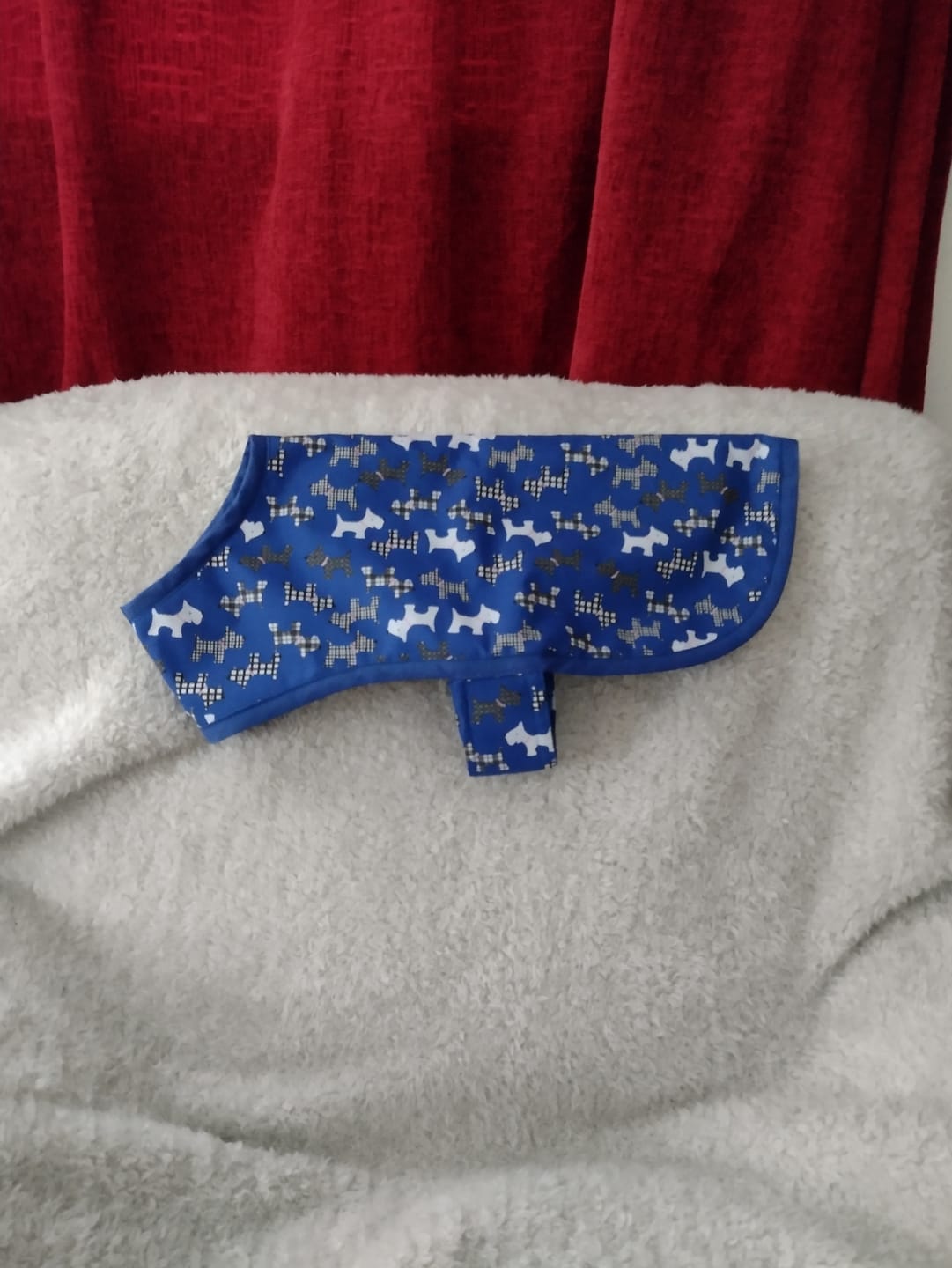 Customer photo review of Scotty Dog Polycotton Fabric