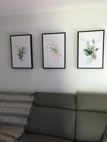 Customer photo review of Eucalyptus Green and Gold, Watercolour Trio