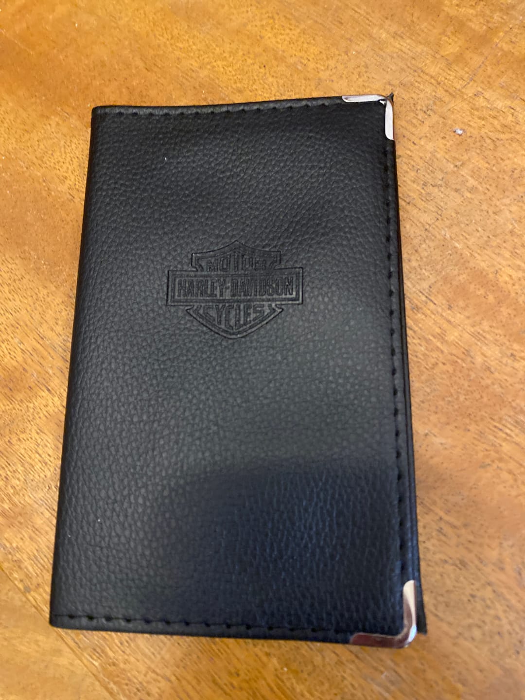 Customer photo review of Porte Carte Grise Harley Davidson