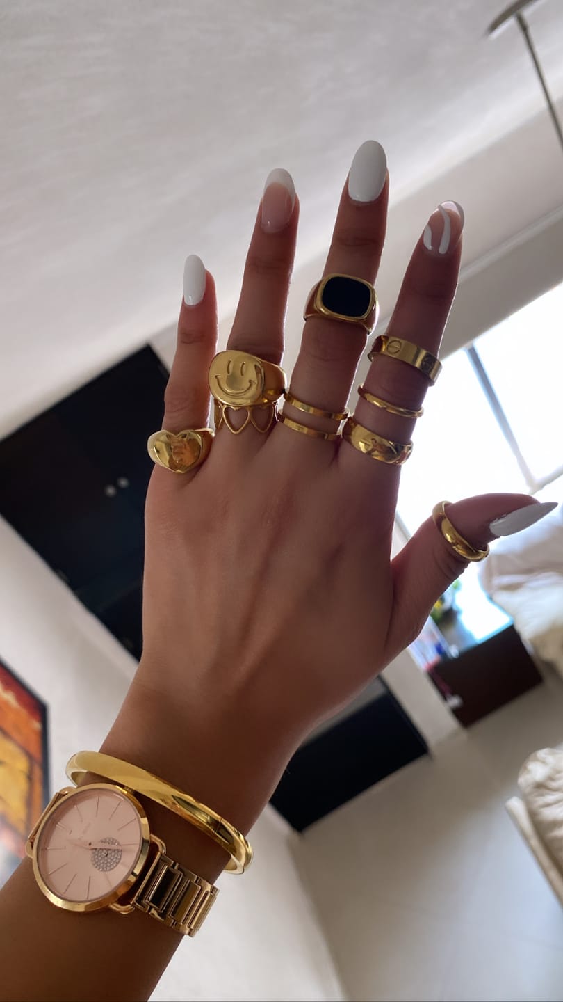 Customer photo review of Anillo Tiara