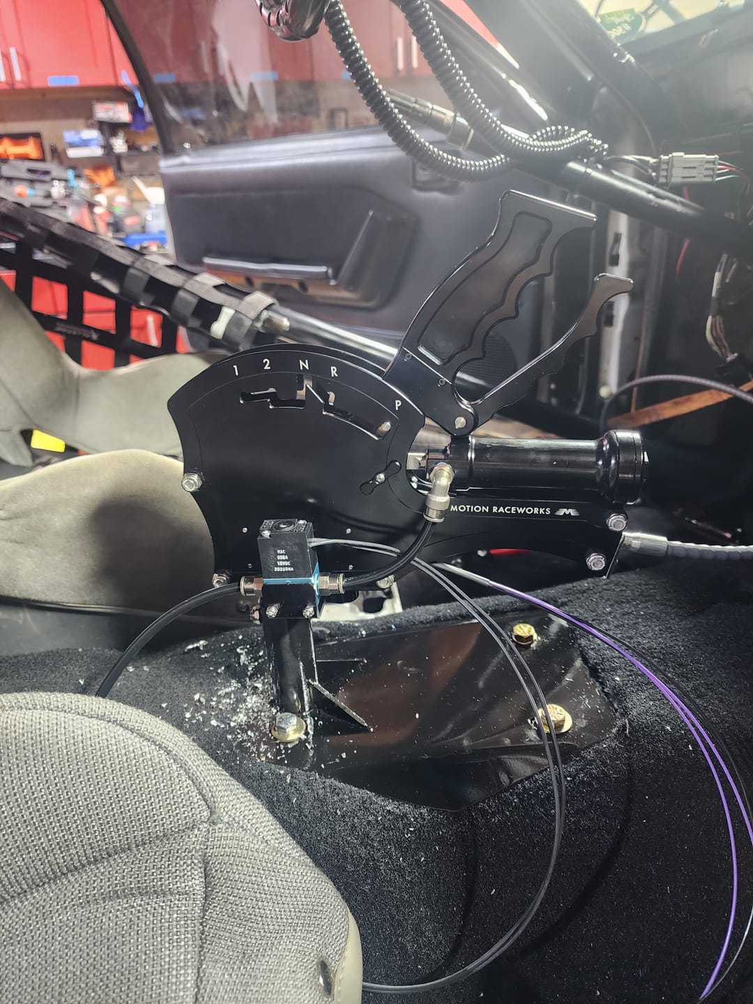 Customer photo review of Powerglide Operator Series Billet Shifter Front Exit 16-1600