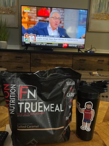 Customer photo review of True Meal Low Carb Meal Replacement