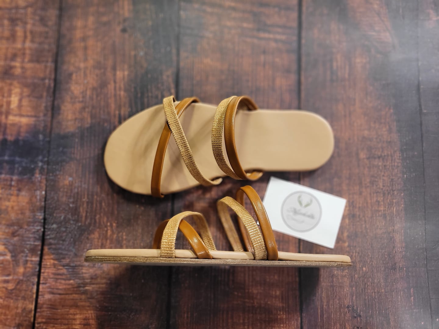 Customer photo review of DIY-Box: The Sandal Collection *Schmale Riemen*