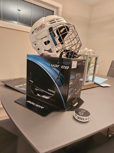 Customer photo review of Bauer IMS 5.0 Combo Helmet