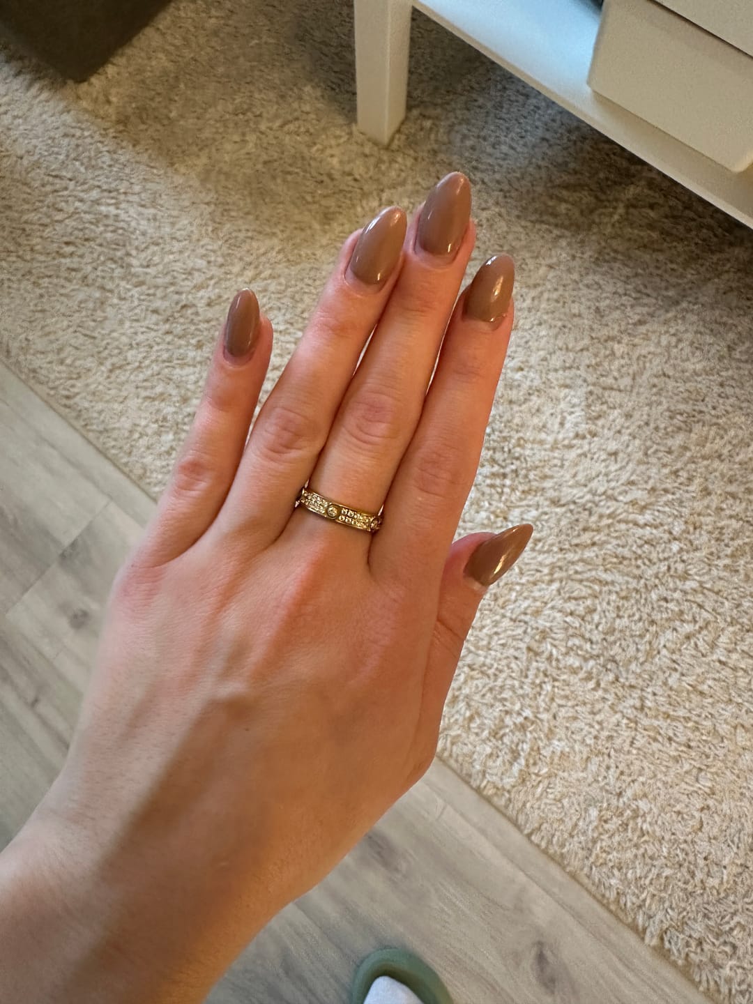 Customer photo review of Arena Ring | 18K vergoldet