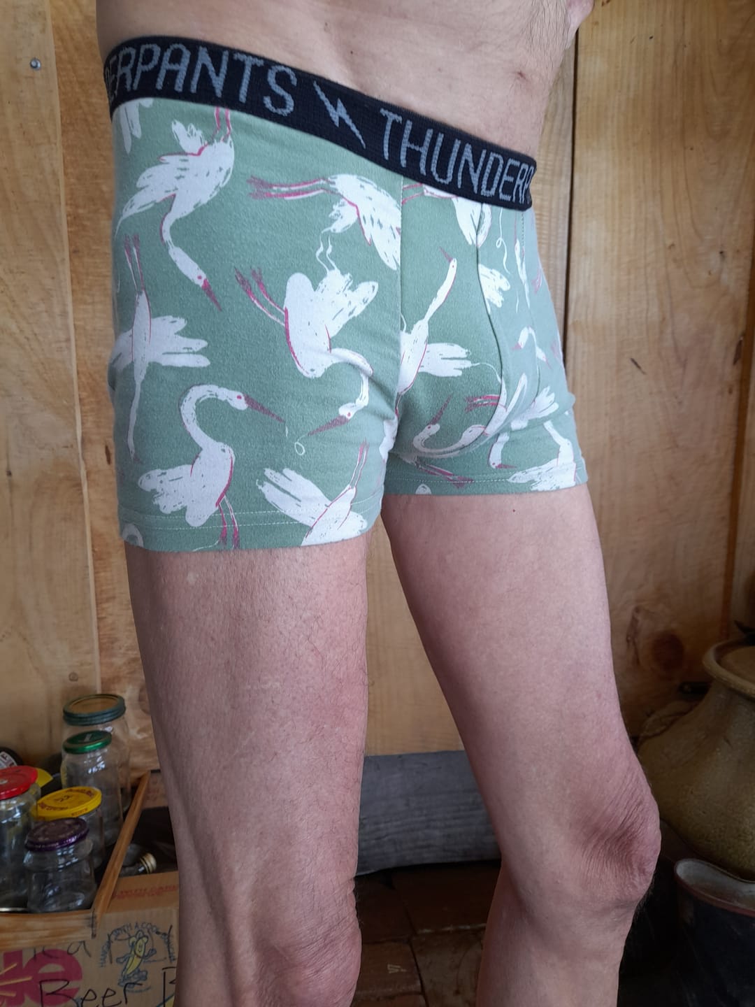 Customer photo review of Pouch Boxer Black