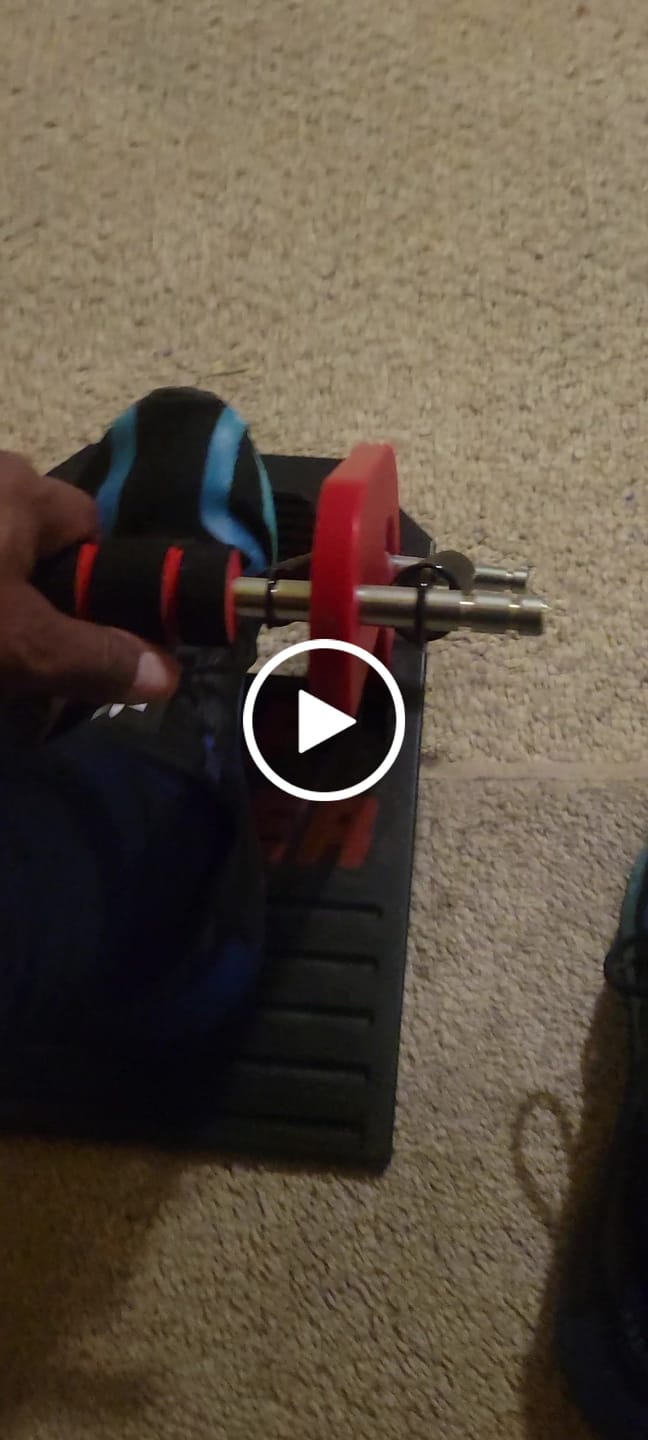 Customer video review of Calf Buster