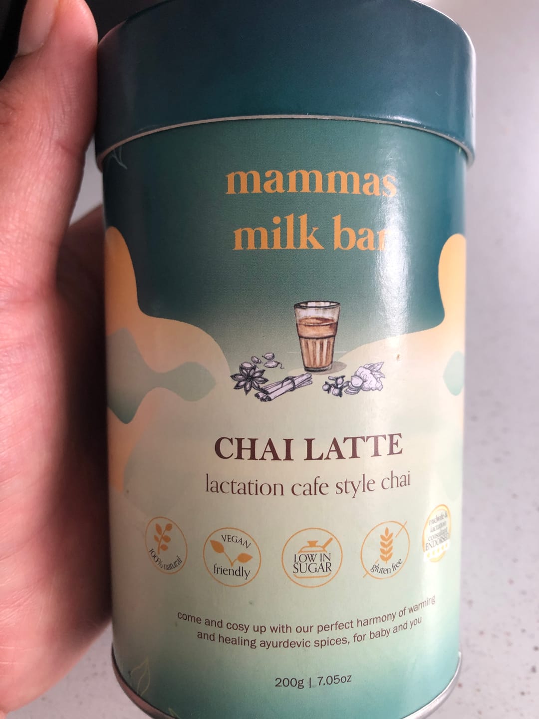 Customer photo review of Lactation Chai Latte