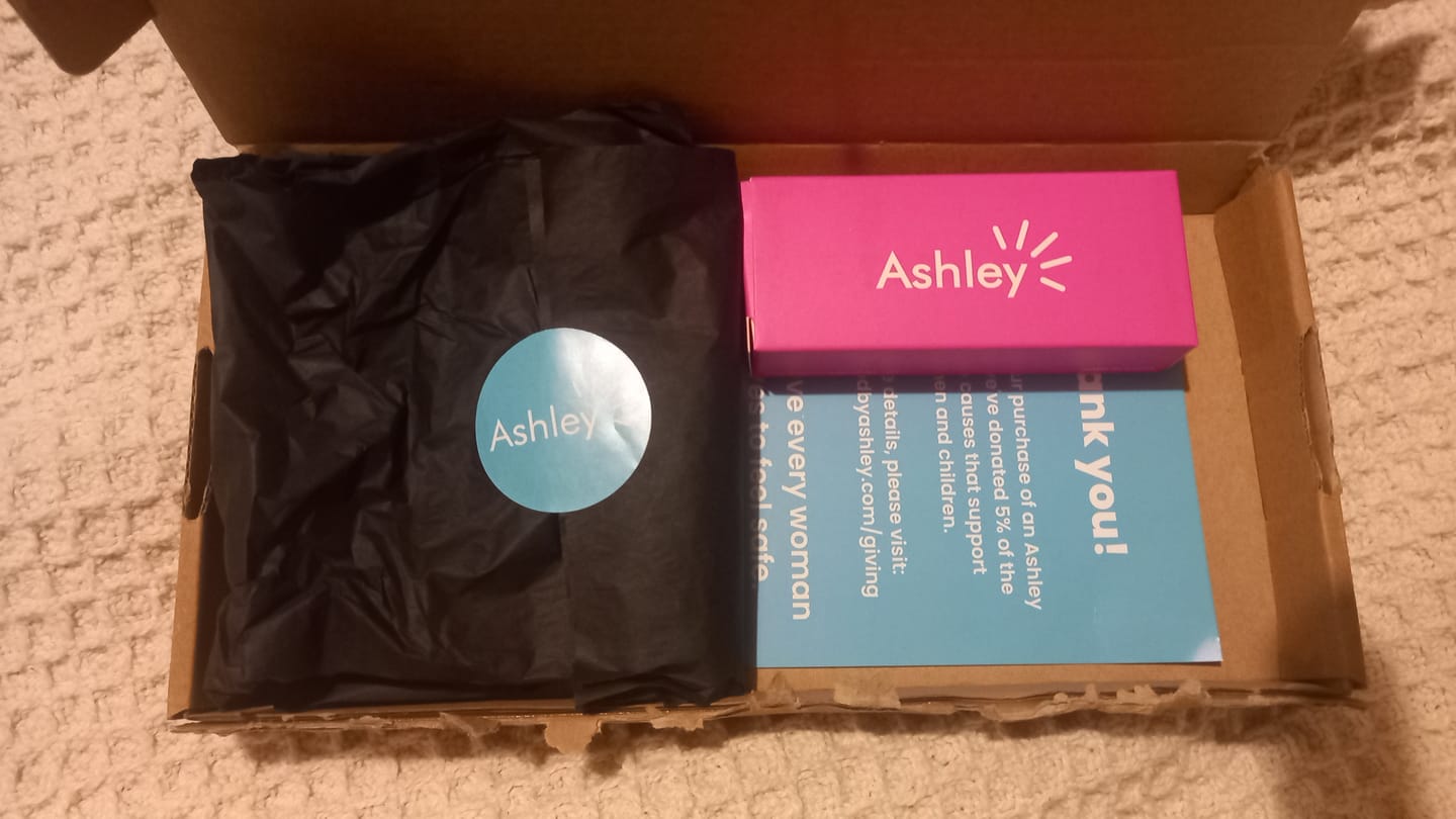 Customer photo review of The Ashley Personal Safety Alarm
