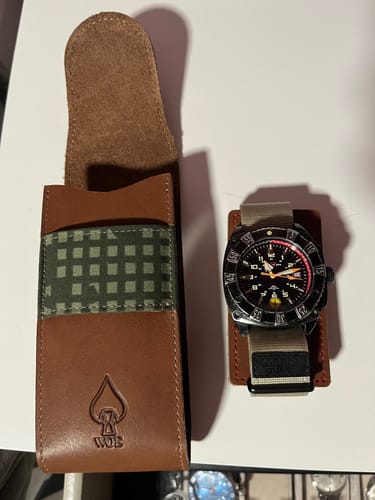 Customer photo review of Travel Pouch and Challenge Coin