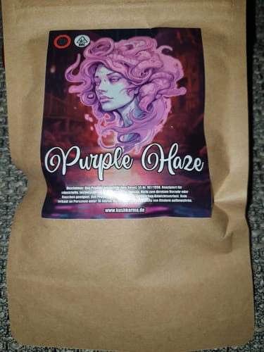 Customer photo review of Purple Haze