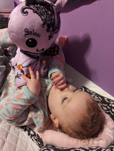 Customer photo review of Frankie the Modeling Bat