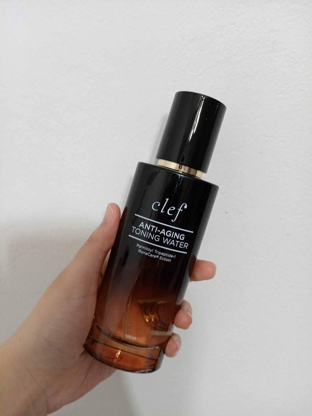 Customer photo review of CLEF Anti-Aging Toning Water (120ml)