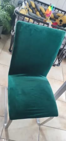 Customer photo review of Housse de chaise en Velours