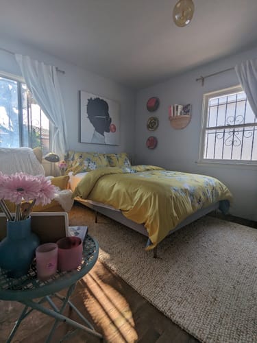 Customer photo review of Golden Birds - Bedding Set