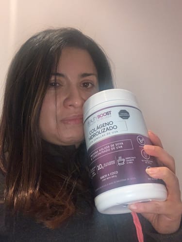 Customer photo review of COLÁGENO HIDROLIZADO CON VITAMINA C, D3, BIOTINA Y SEMILLAS DE UVA