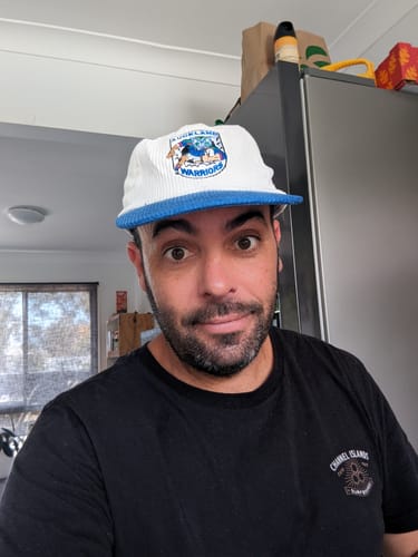 Customer photo review of Warriors Retro Lid