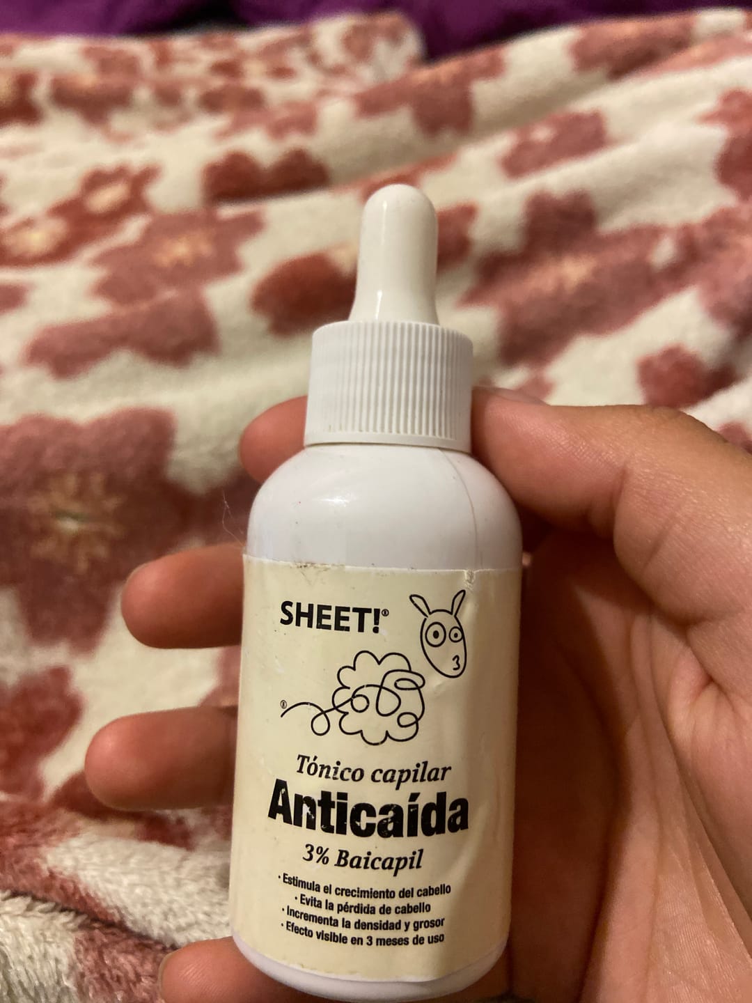 Customer photo review of Tónico Anticaída