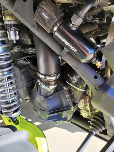 Customer photo review of X3 "SHORTY" Reduced Height Silicone Clutch Exhaust Vent Silicone