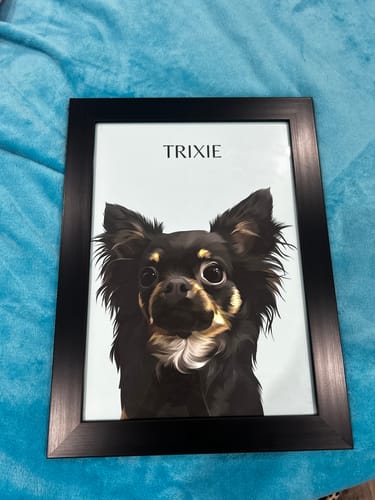 Customer photo review of One-Pet Portrait
