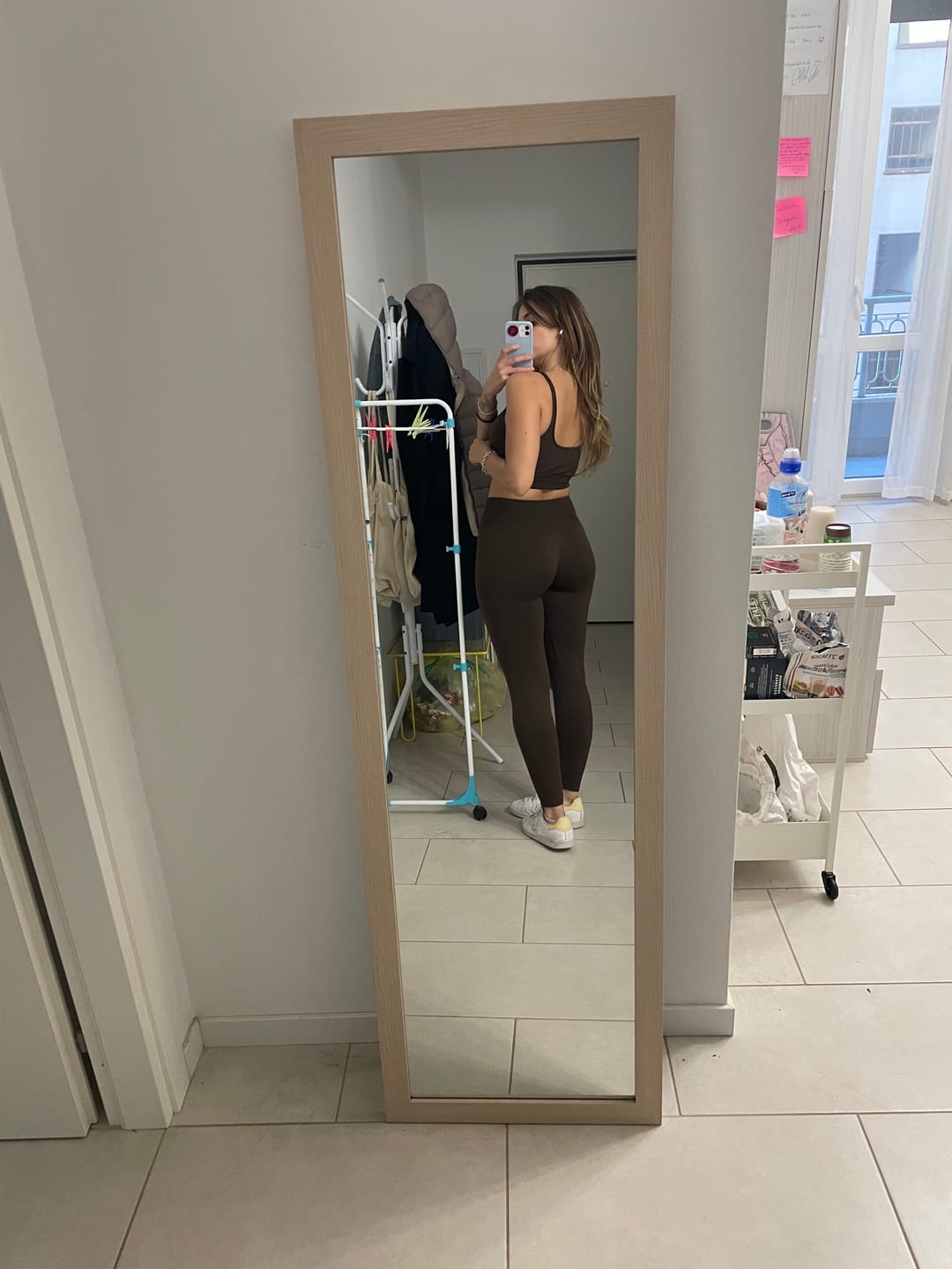 Customer photo review of Leggings Confidence Cioccolato