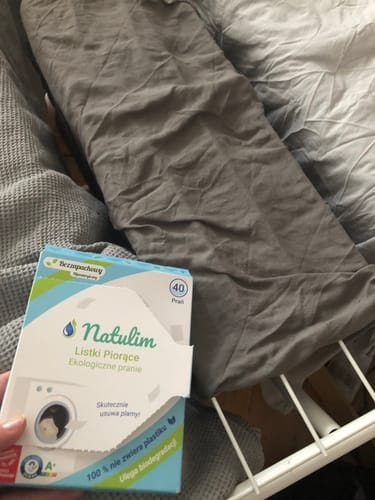 Customer photo review of Eko listki do prania Natulim - 40 prań