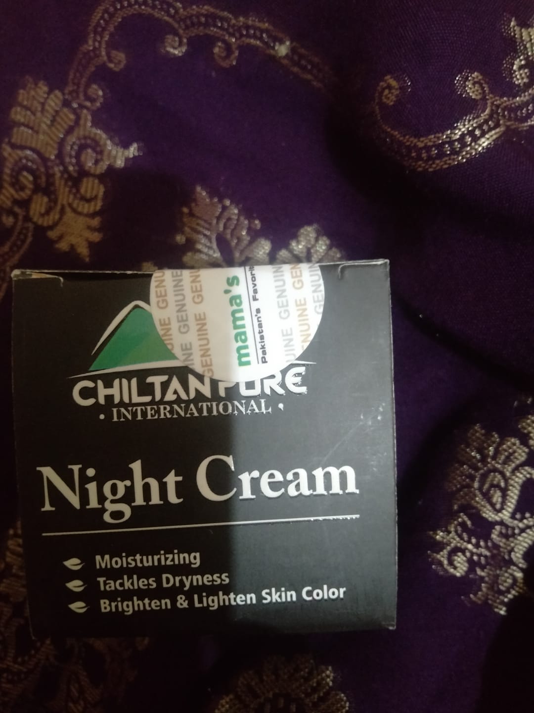 Customer photo review of Night Cream 🌙 Boosts Collagen, get Glowing skin, Tackles dryness & Prevents Skin from Sagging 100% Natural & Safe,, 5️⃣ ⭐⭐⭐⭐⭐ RATING
