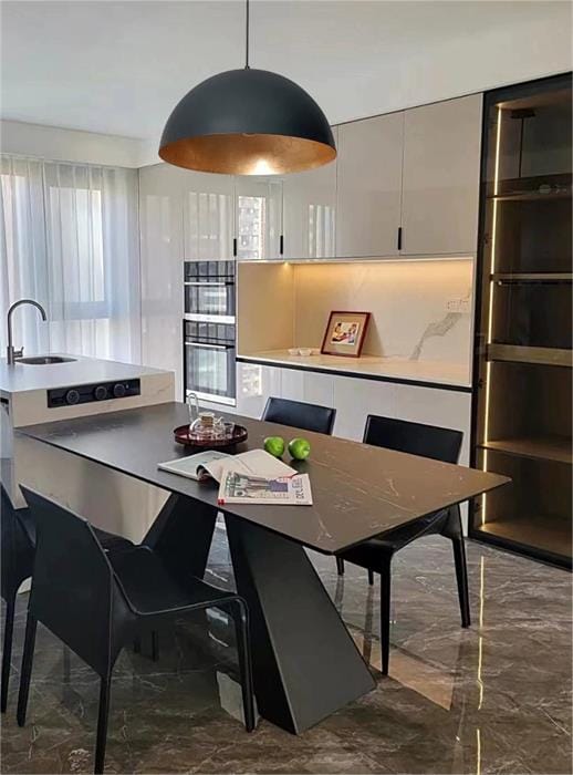 Customer photo review of Oversized Large Dome Pendant Light