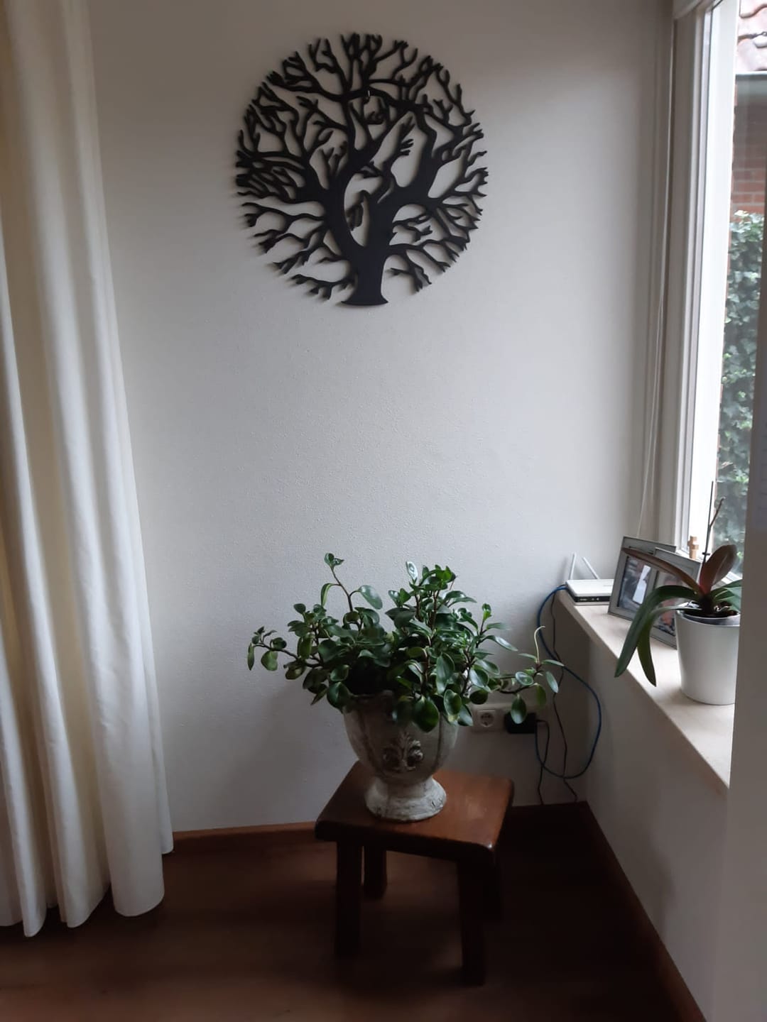 Customer photo review of Wanddecoratie | Levensboom rond